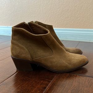 Massimo Dutti Suede Ankle Boots